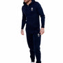 Mens Navy Zip Hoodie